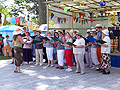 Auftritt des Vereinschor's beim Strandfest 2007.